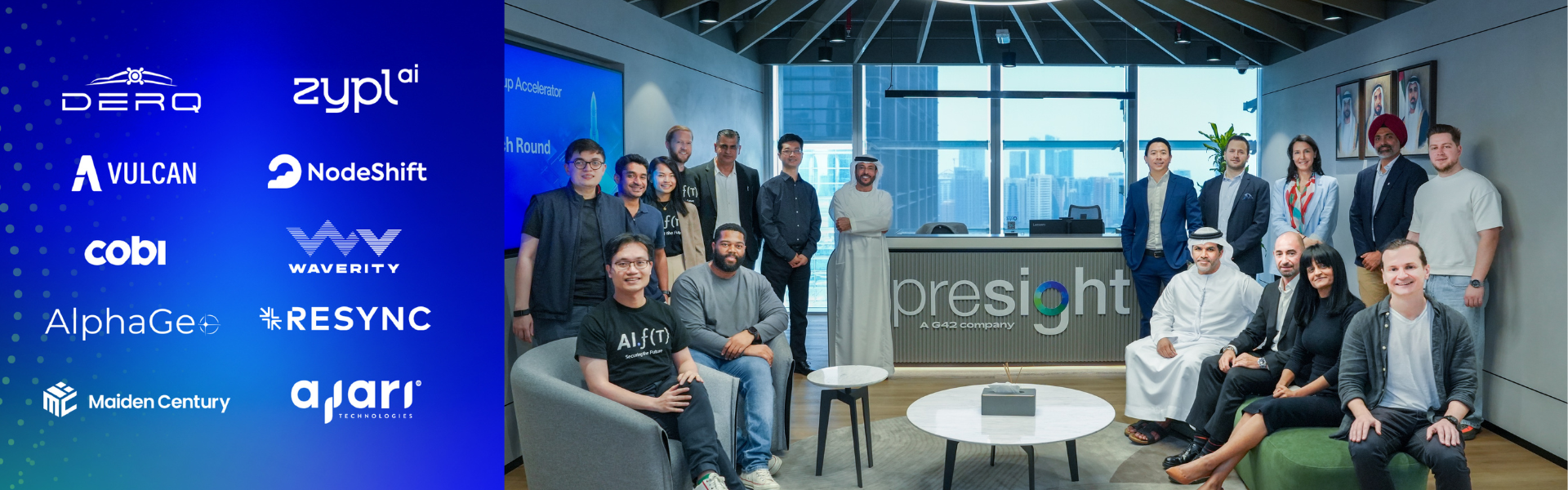 Resync Among the Selected Winners of the Presight AI-Startup Accelerator, UAE
